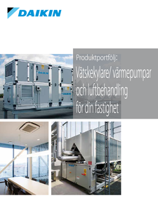 Chillers and air side equipment_Product portfolio_ECPSV17-401_Swedish download